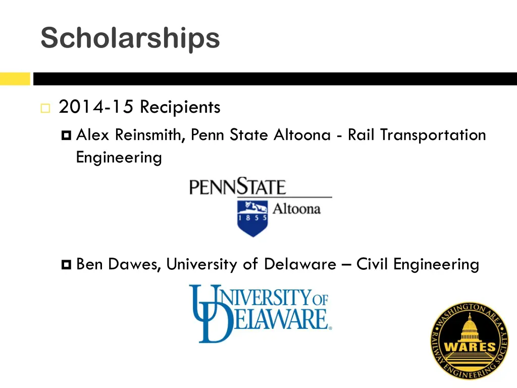 scholarships