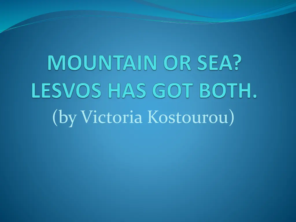 by victoria kostourou