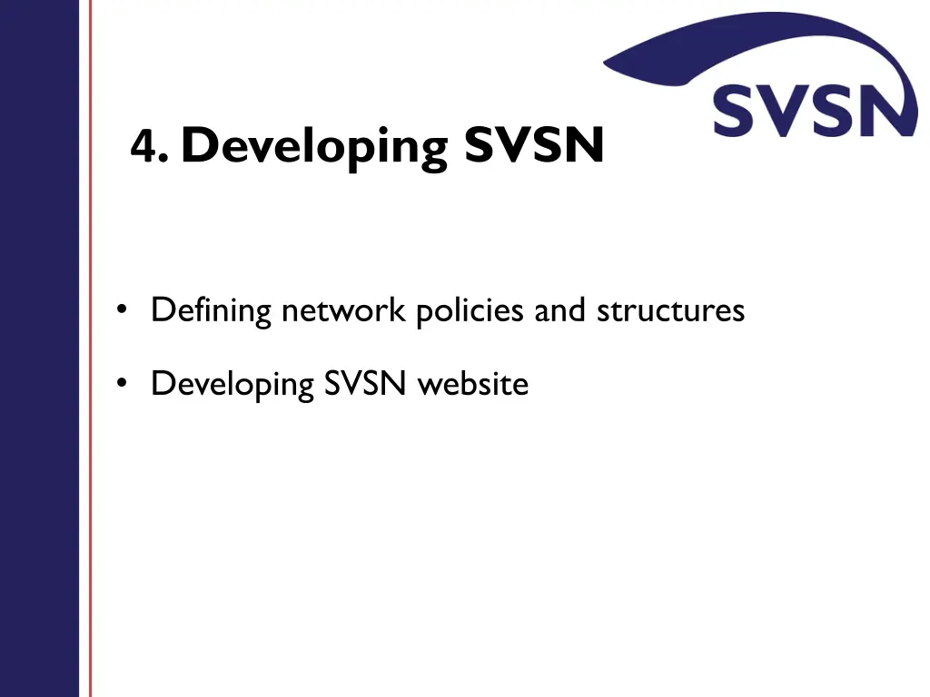 4 developing svsn
