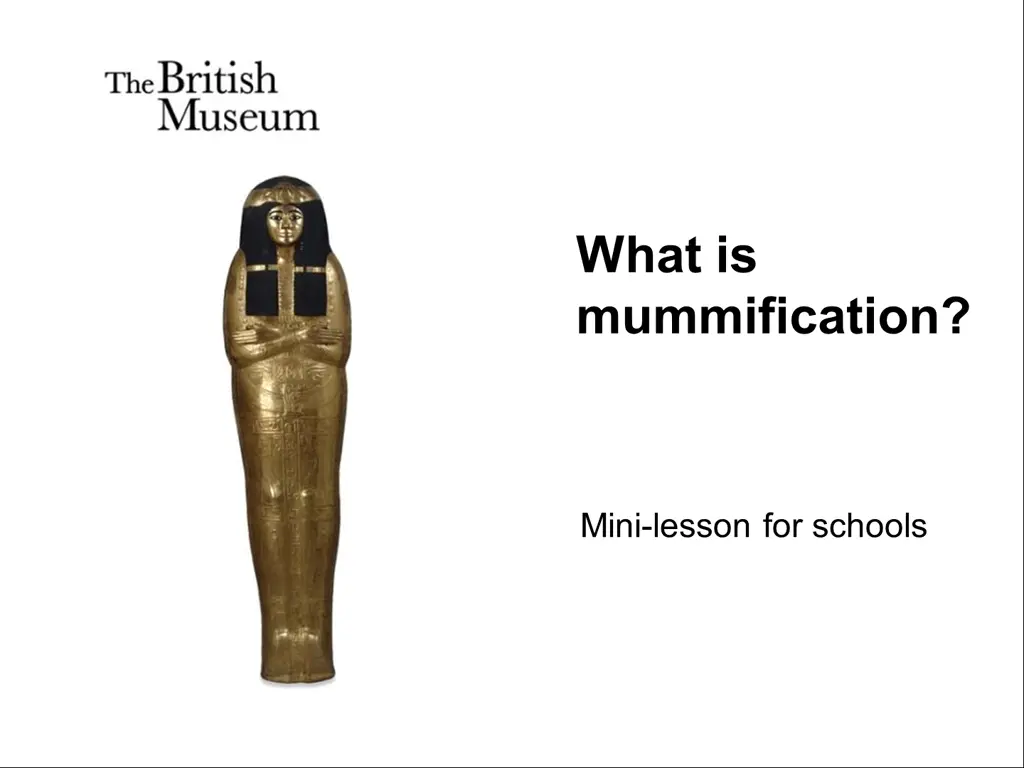 what is mummification