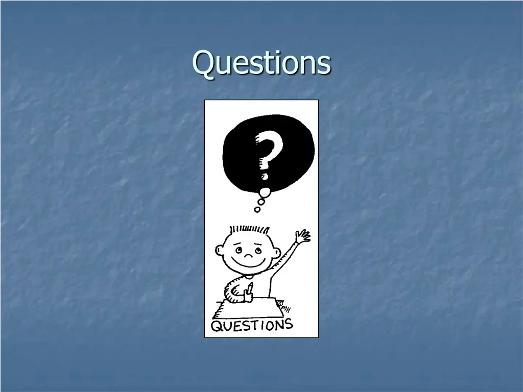 questions