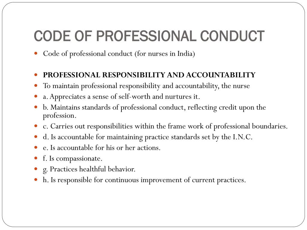 code of professional conduct code of professional