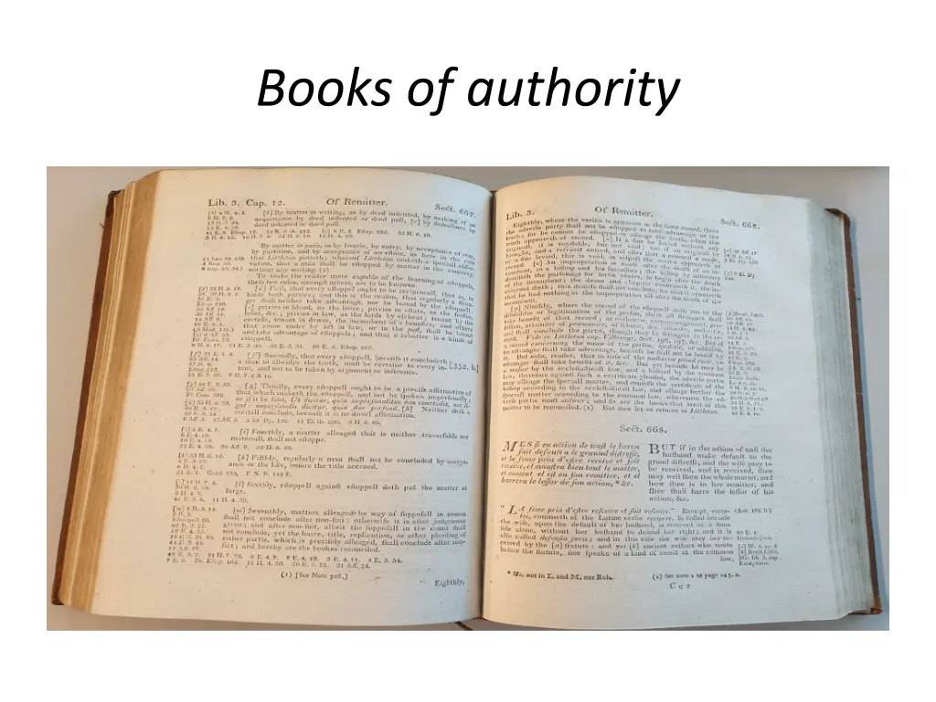 books of authority 1