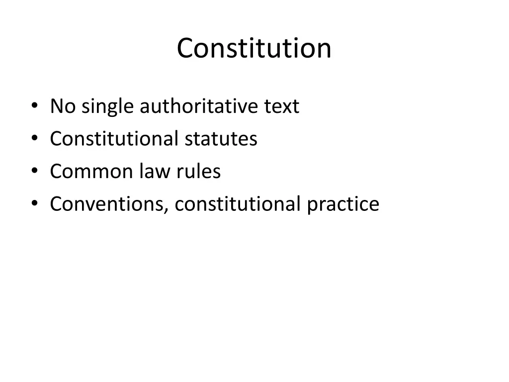 constitution