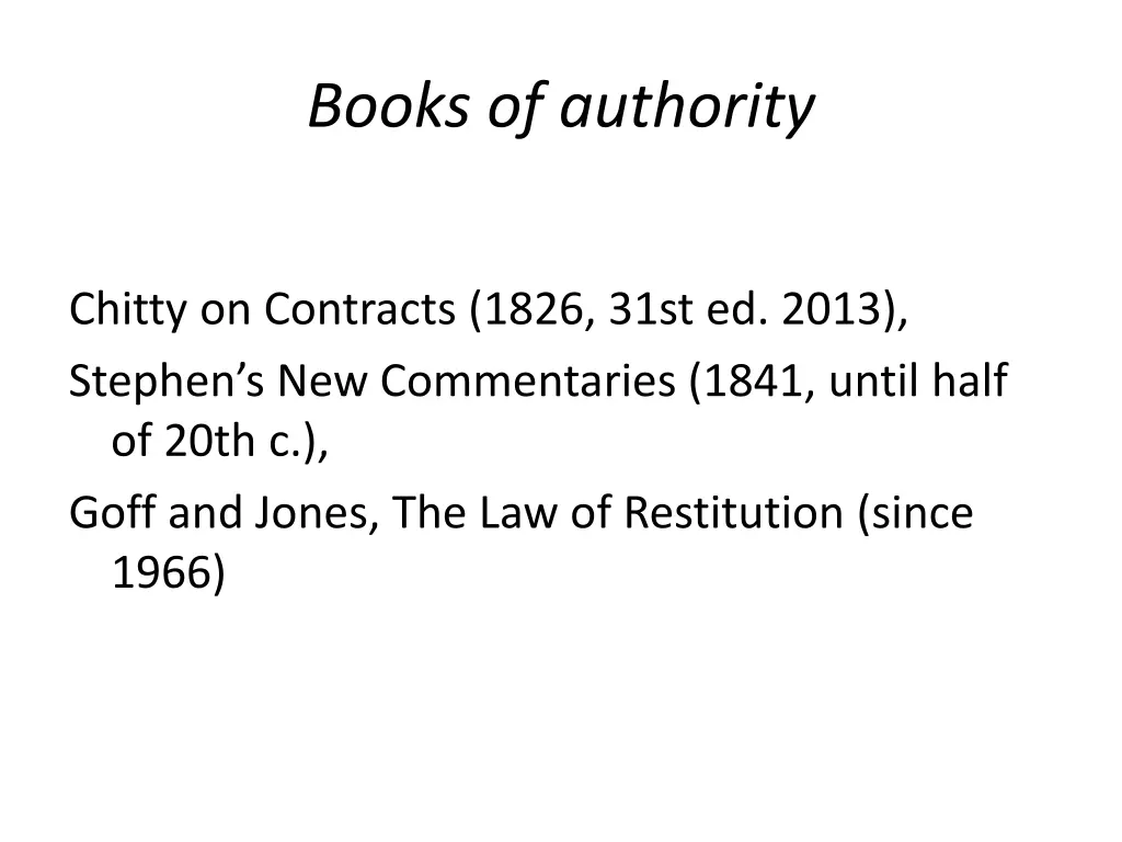 books of authority 3