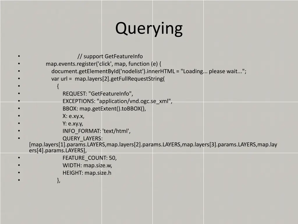 querying