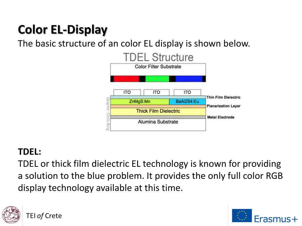 color el display the basic structure of an color