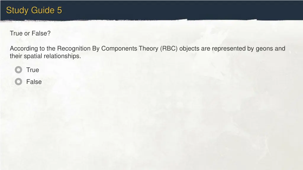 study guide 5