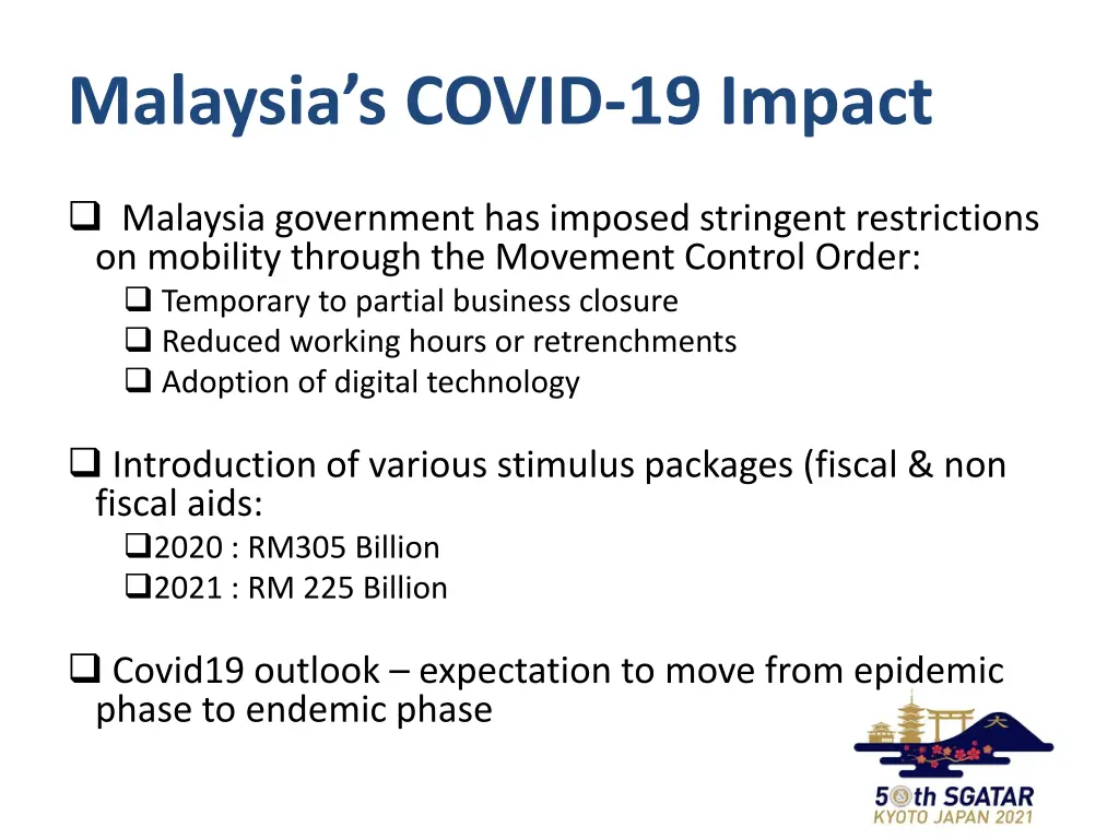 malaysia s covid 19 impact