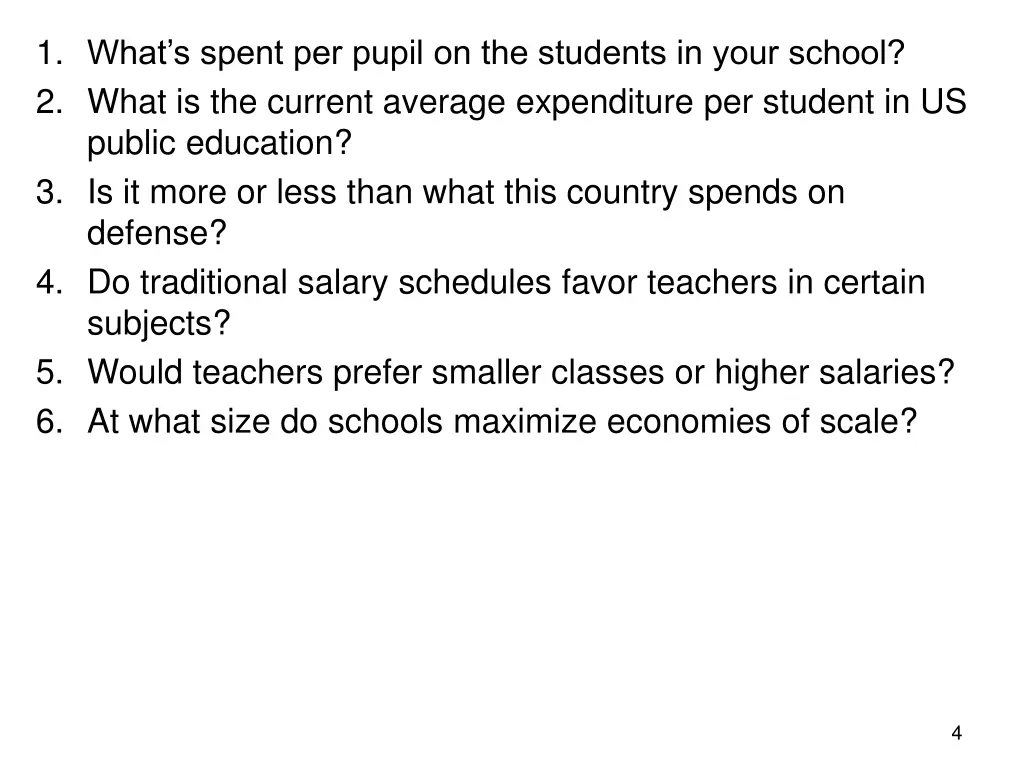 1 what s spent per pupil on the students in your 1