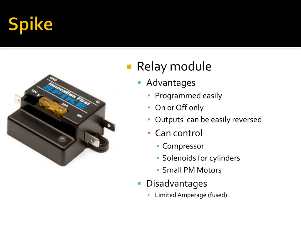 relay module advantages programmed easily