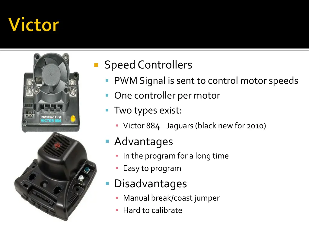 speed controllers pwm signal is sent to control