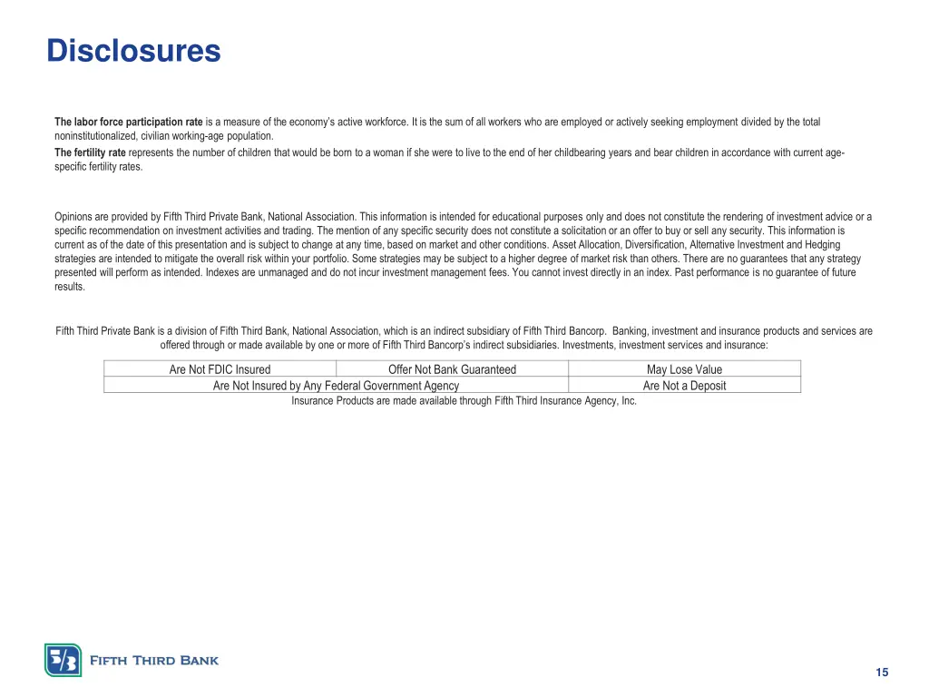 disclosures