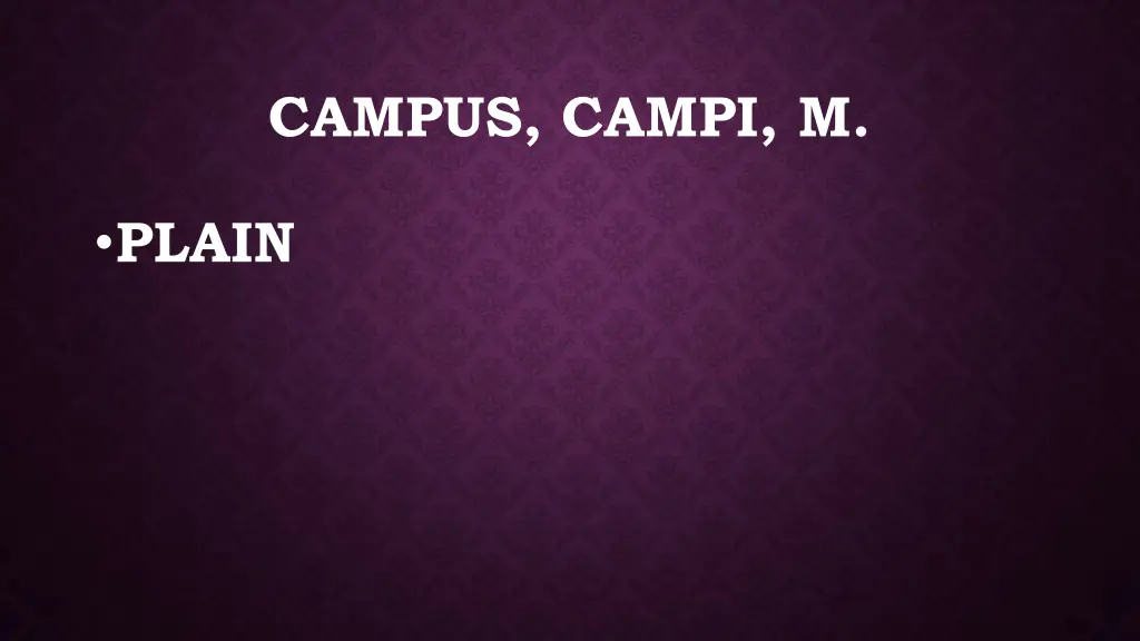 campus campi m