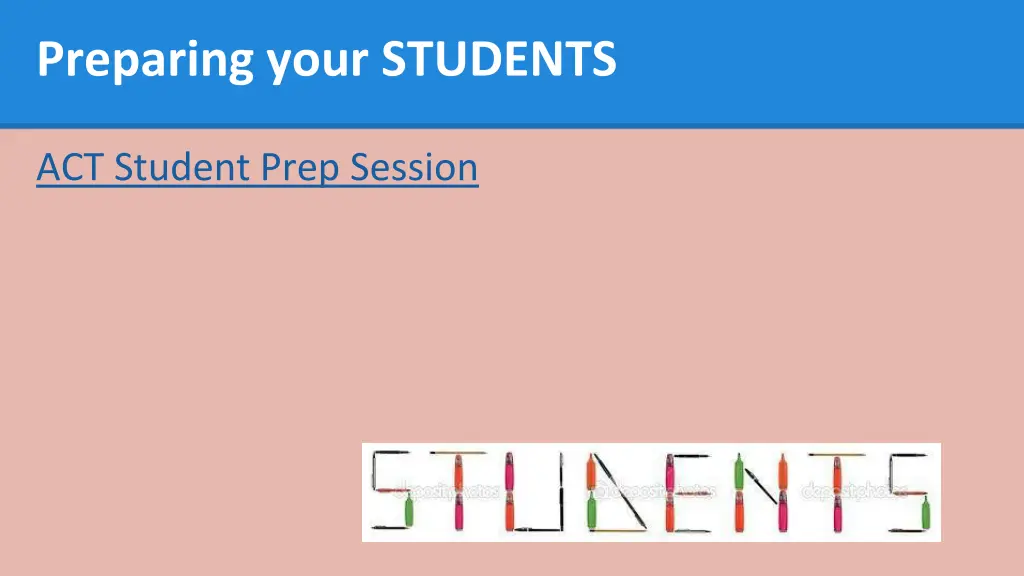 preparing your students