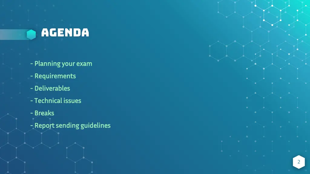 agenda