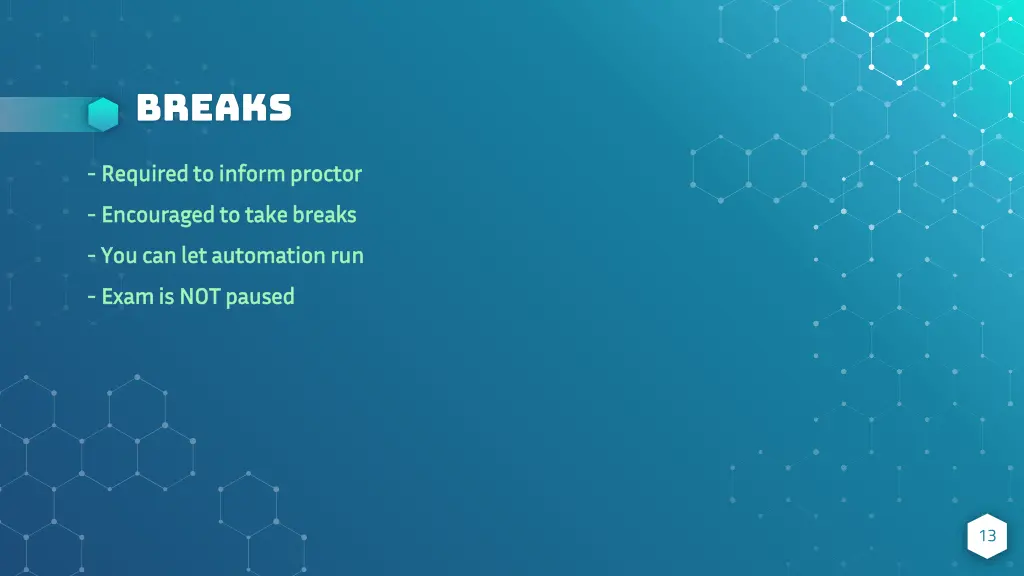 breaks 1
