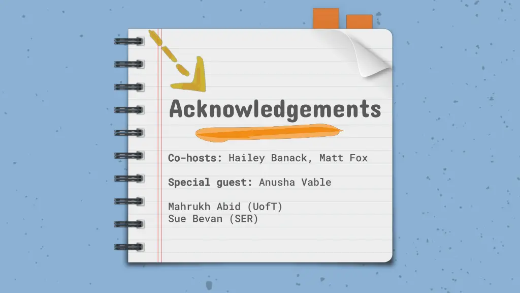 acknowledgements