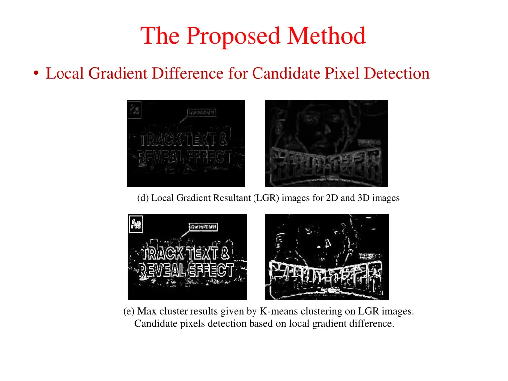 the proposed method 2