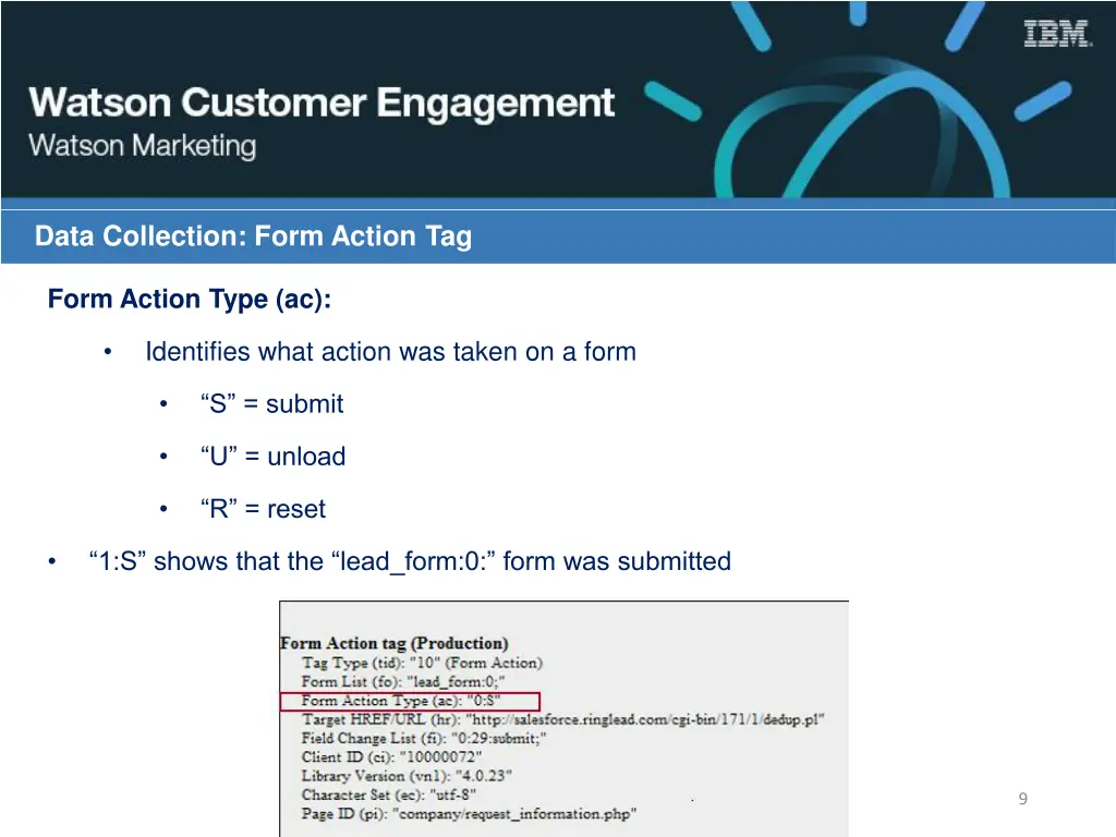 data collection form action tag 4