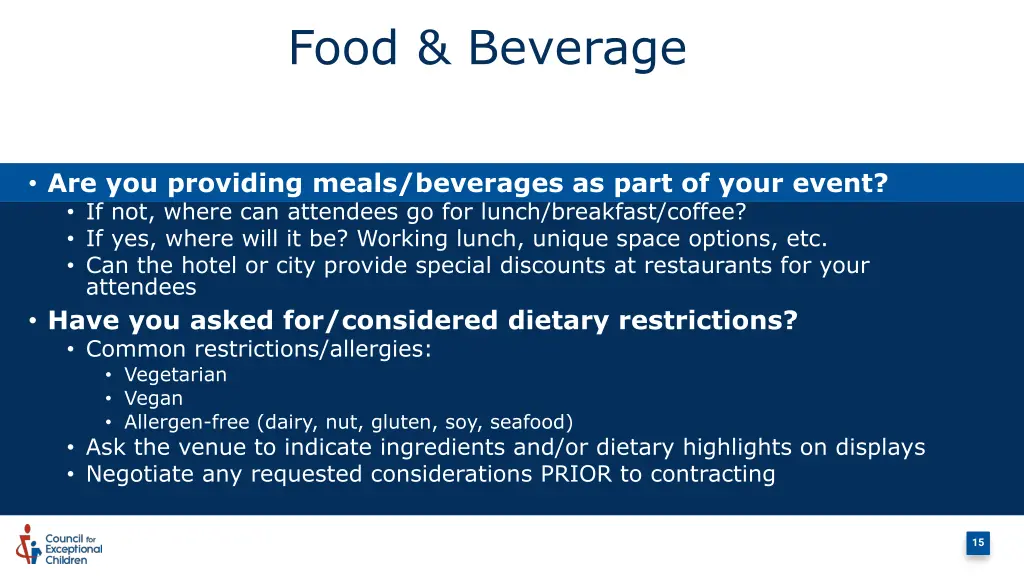 food beverage