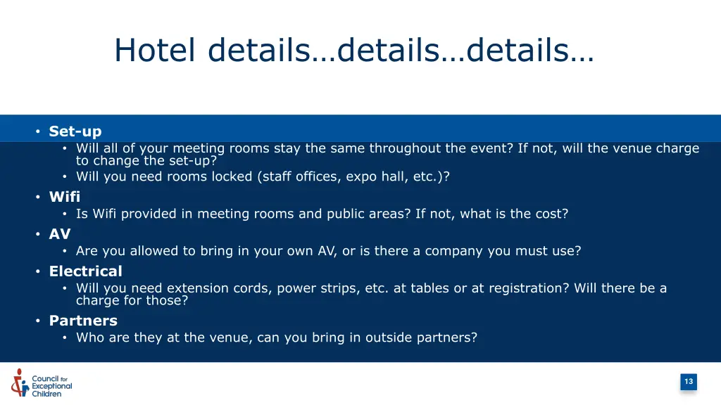 hotel details details details