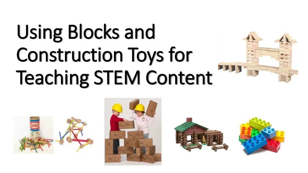 using blocks and using blocks and construction