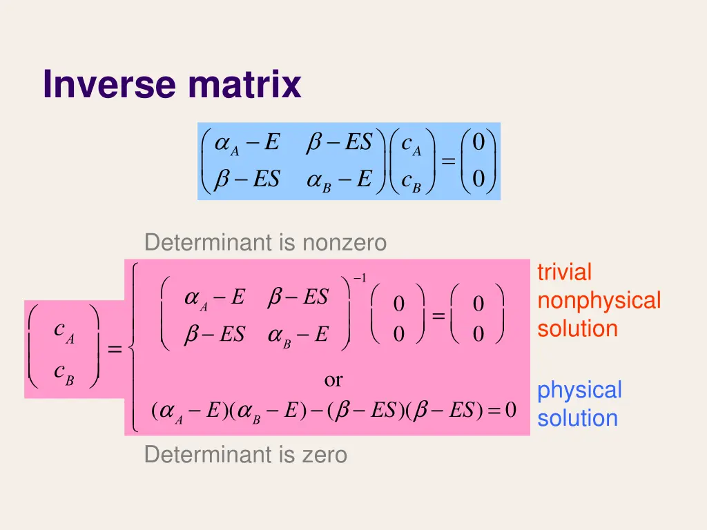 inverse matrix 2