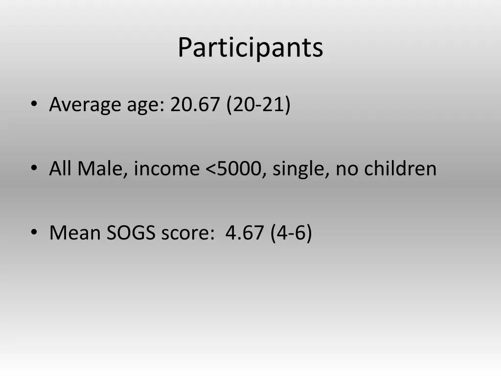 participants