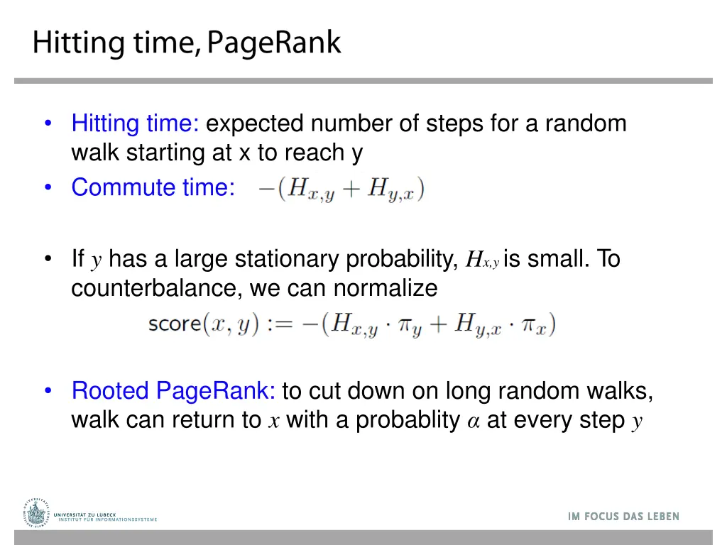 hitting time expected number of steps