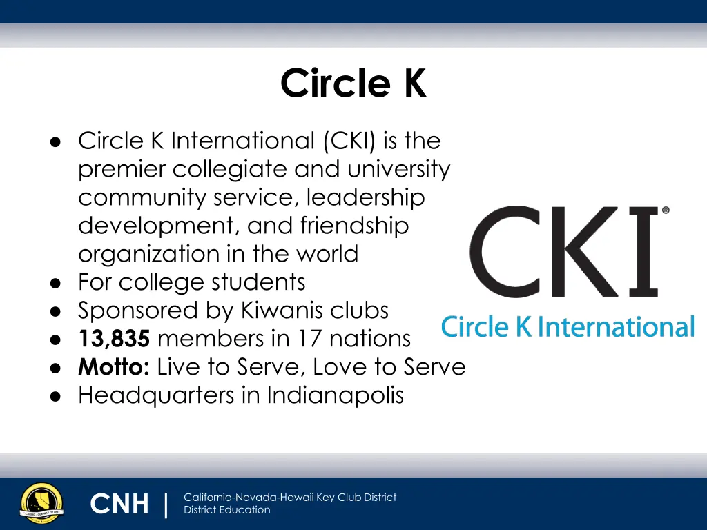 circle k
