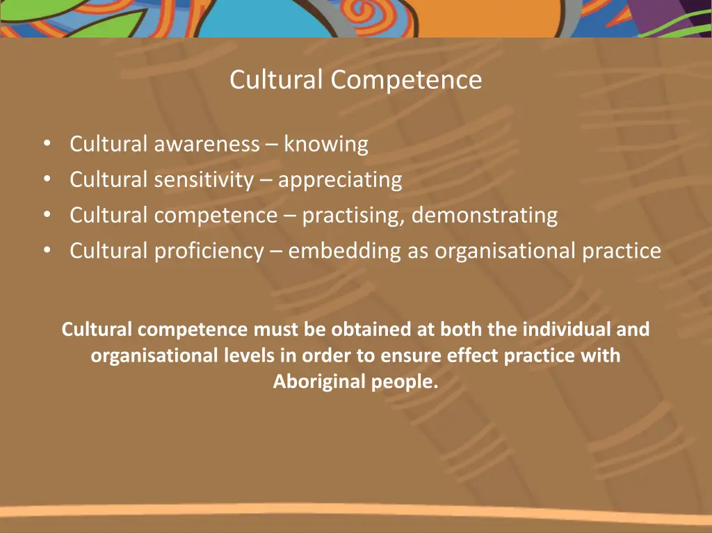 cultural competence