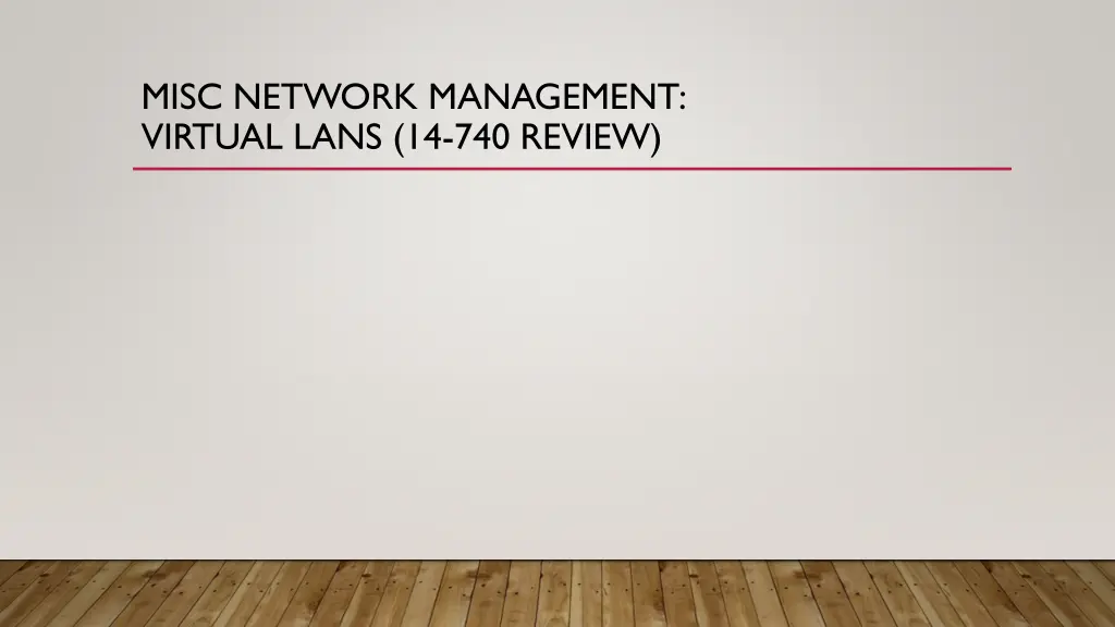 misc network management virtual lans 14 740 review