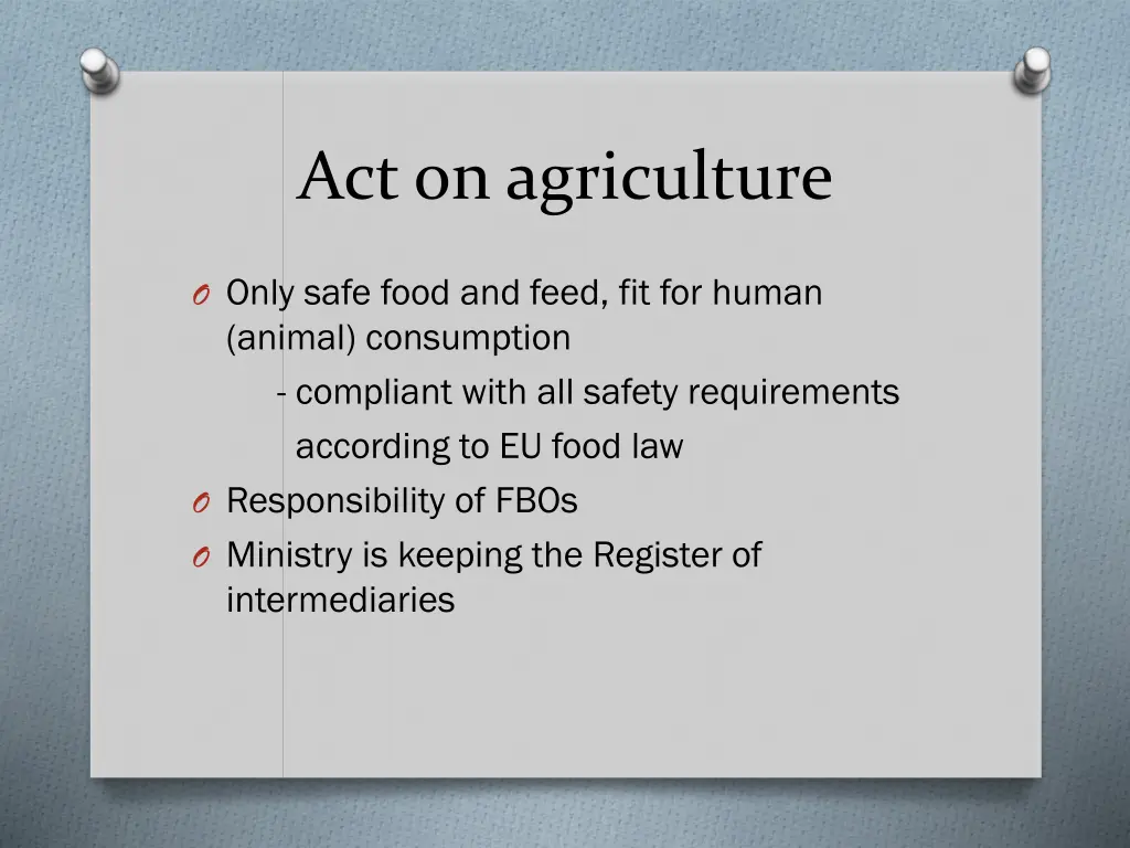 acton agriculture