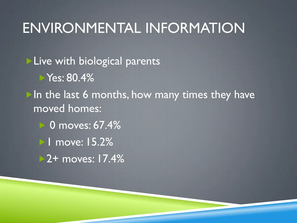 environmental information
