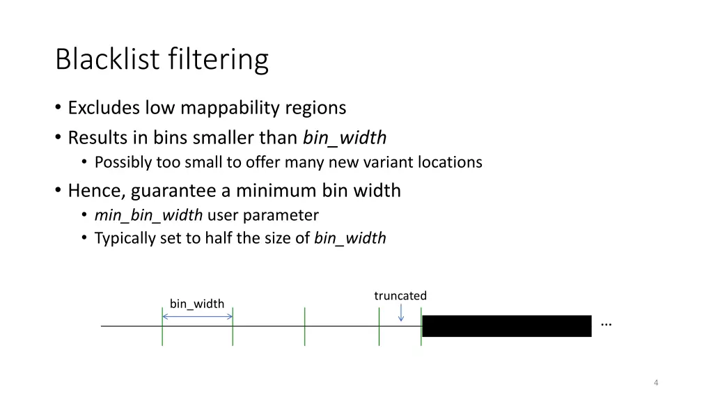 blacklist filtering 1