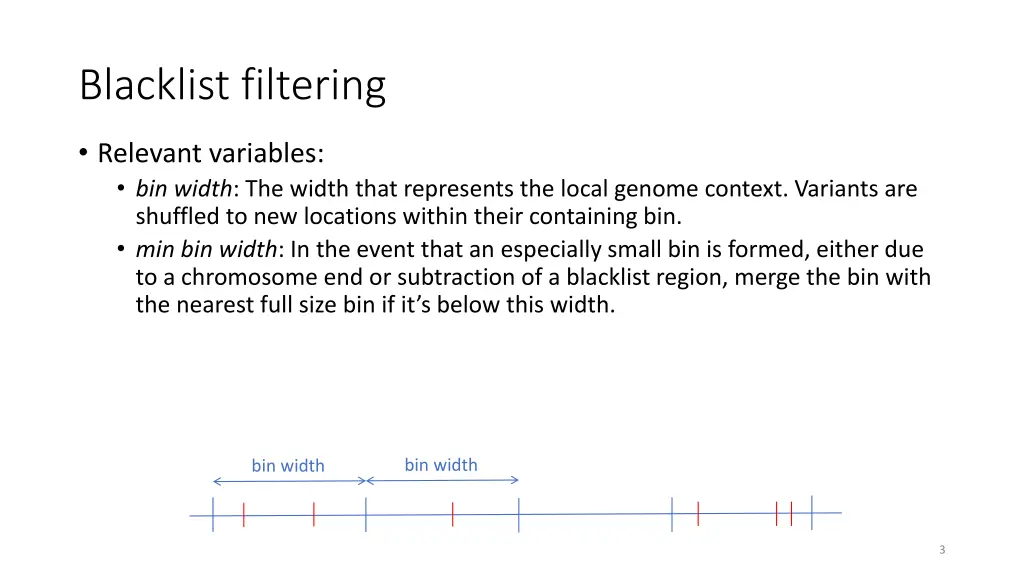 blacklist filtering