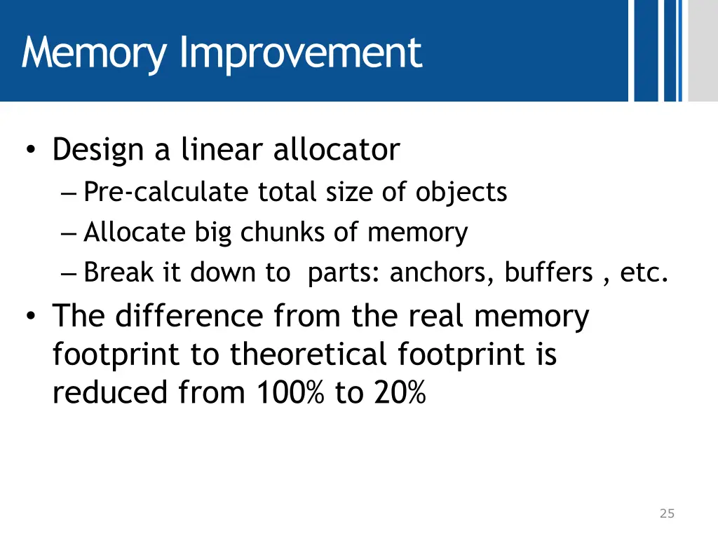 memory improvement
