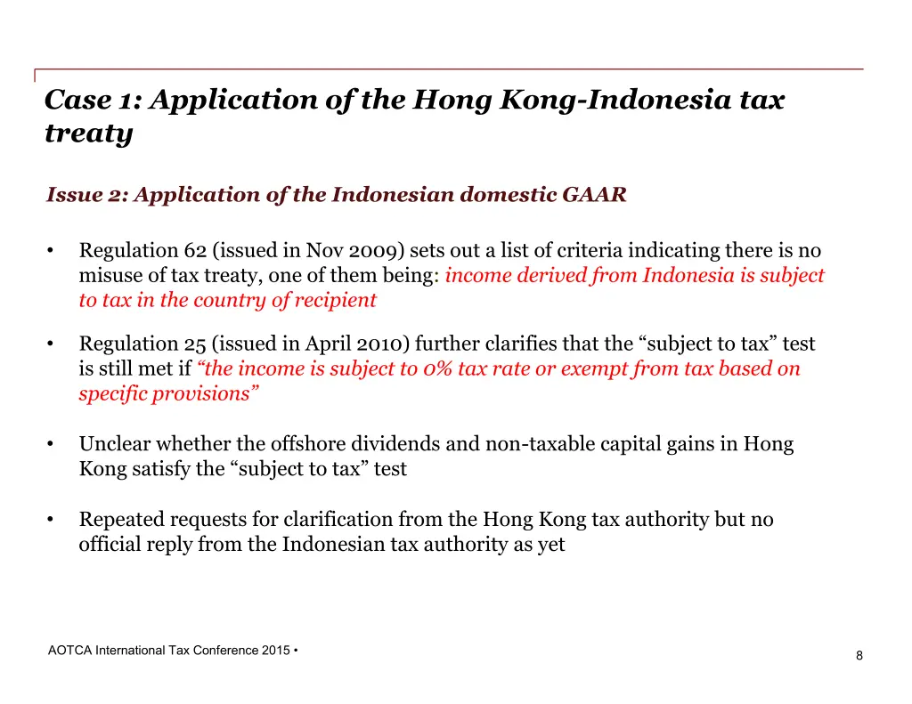 case 1 application of the hong kong indonesia 2