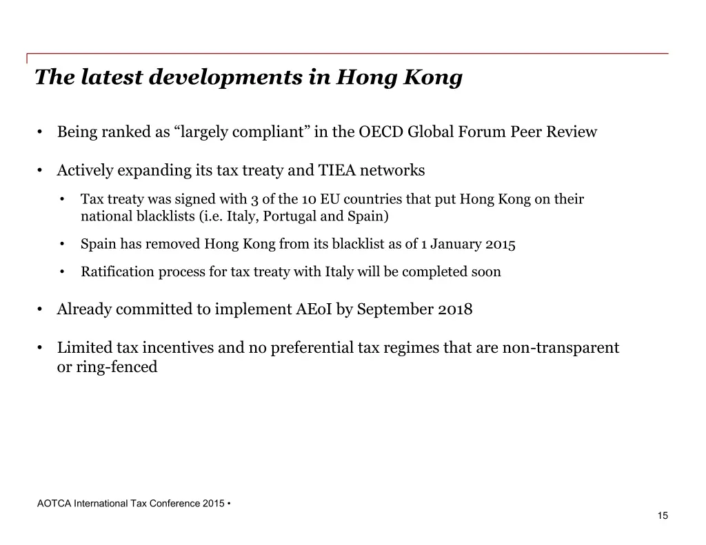 the latest developments in hong kong
