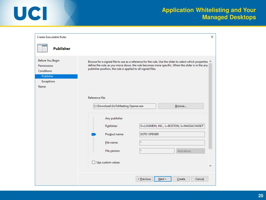 application whitelisting and your managed desktops 16