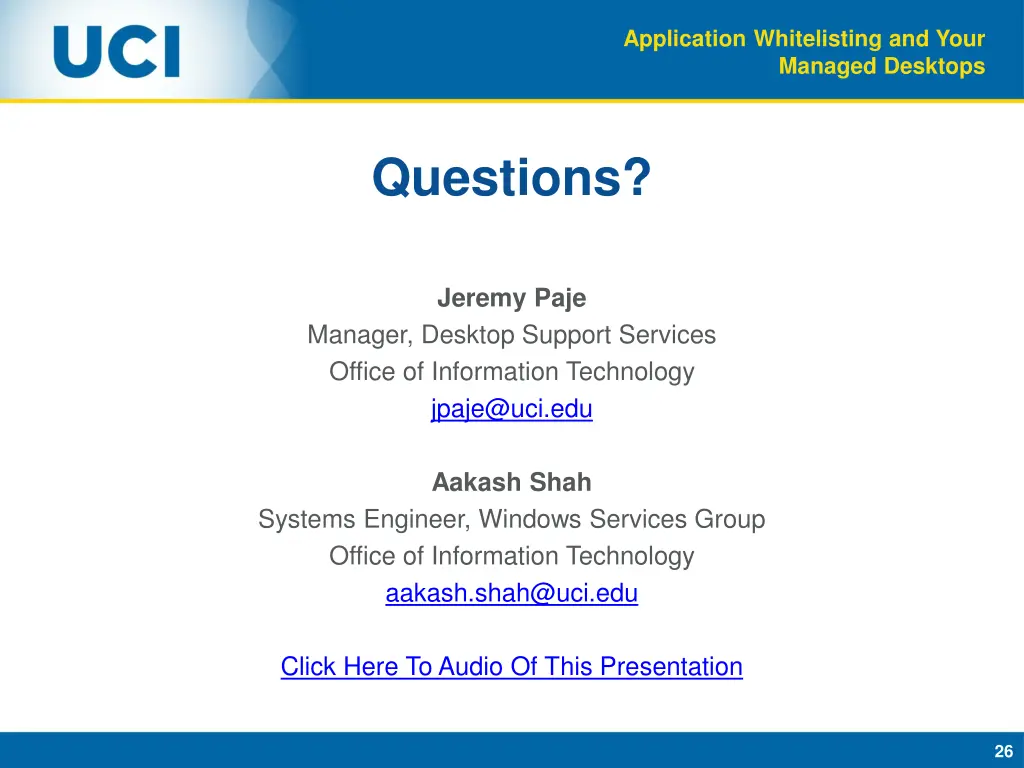 application whitelisting and your managed desktops 18