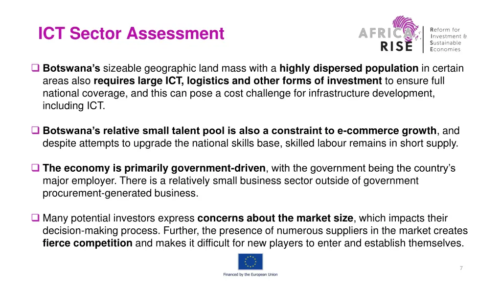 ict sector assessment 1