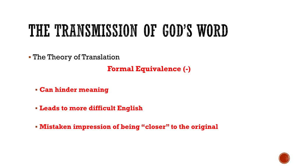 the transmission of god s word 12