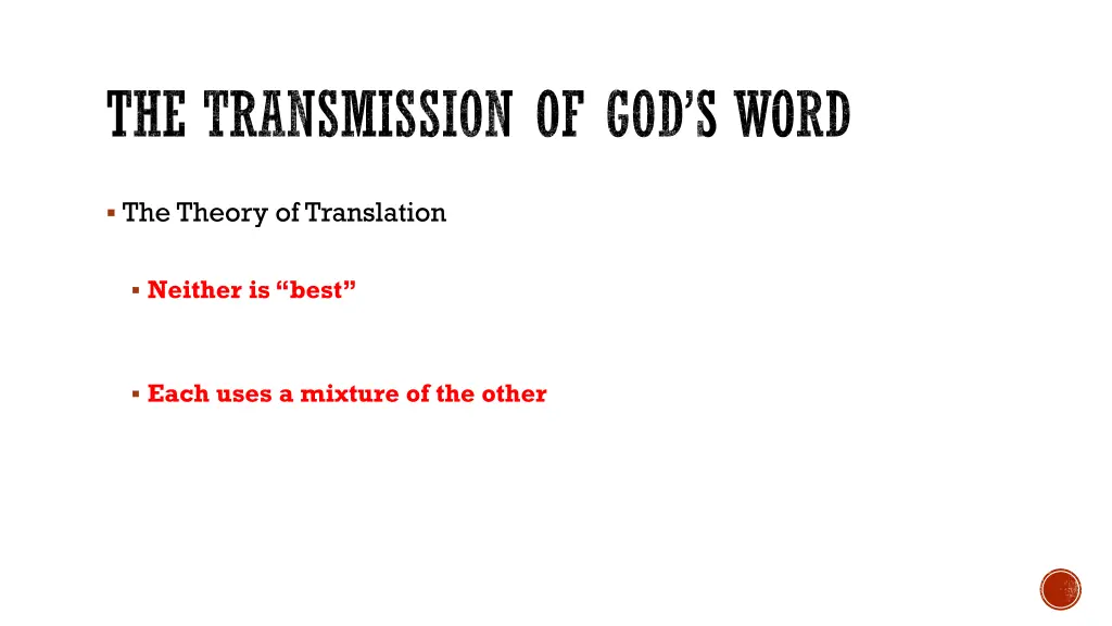 the transmission of god s word 18