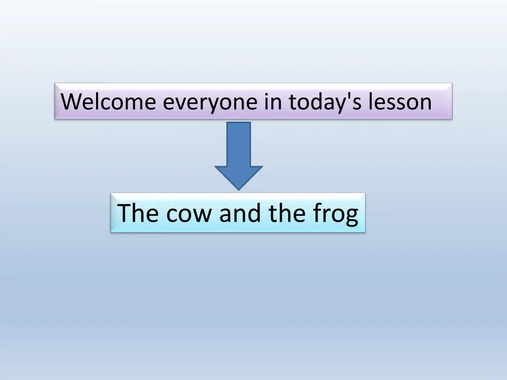 welcome everyone in today s lesson