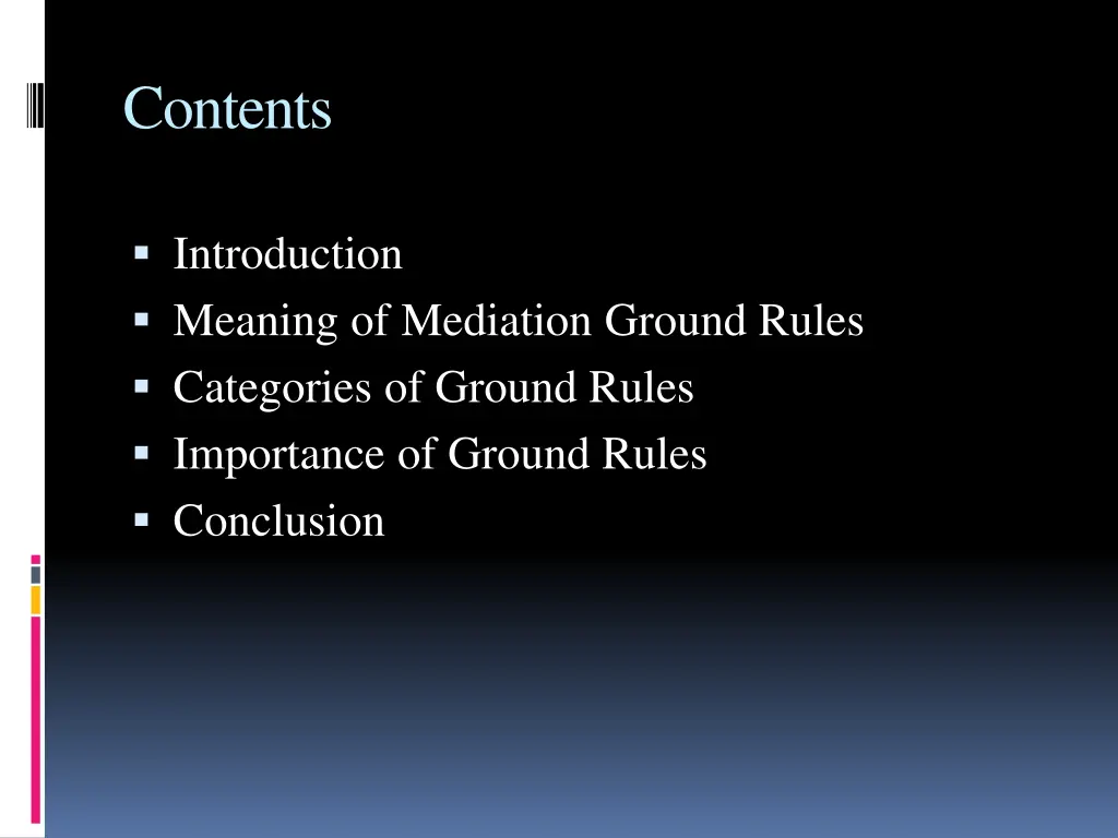 contents