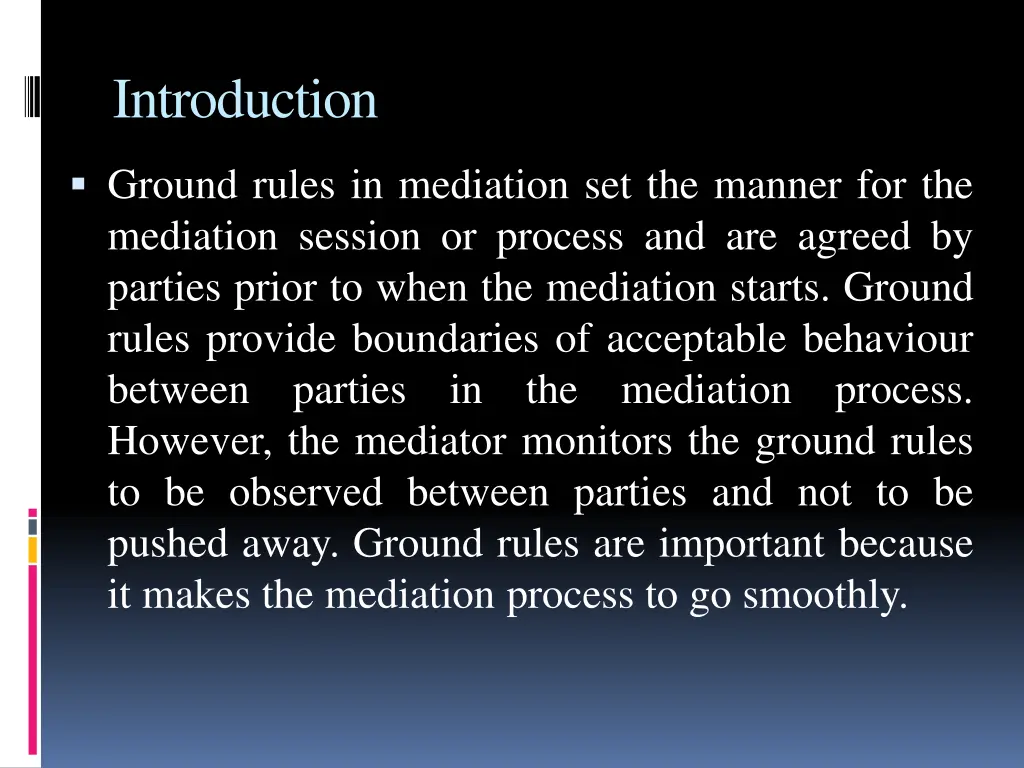 introduction