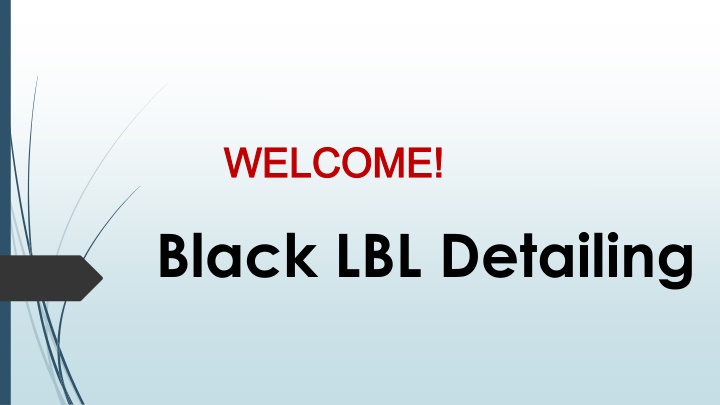 welcome welcome black lbl detailing