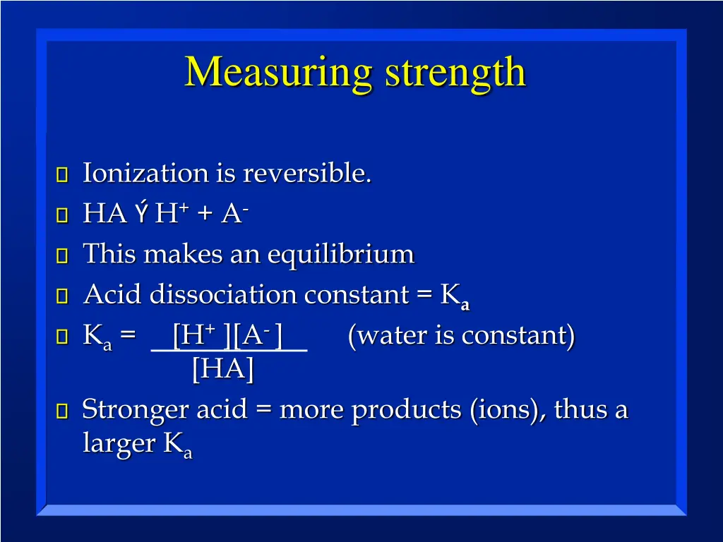 measuring strength
